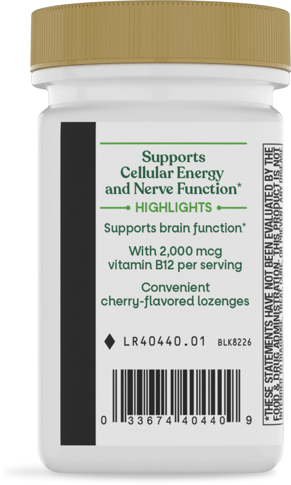 Nature's Way® | Vitamin B12 Lozenges High Potency - left side of pack