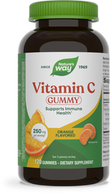 Nature's Way® | Vitamin C Gummies, 120 gummies, Orange