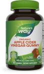 Nature's Way® | Organic Apple Cider Vinegar Gummies, 60 gummies, Apple
