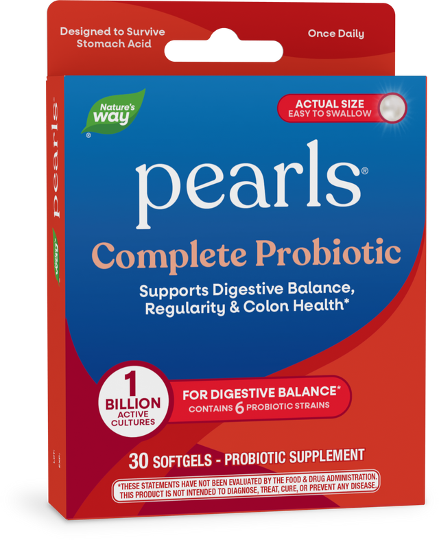 Nature's Way® | Pearls Complete Probiotic, 30 softgels