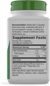 Nature's Way® | Beet Root - right side of pack