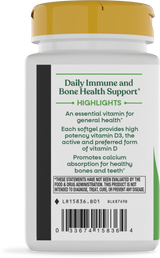 Nature's Way® | Vitamin D3 Max - left side of pack