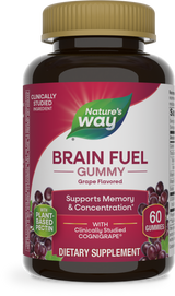 Nature's Way® | Brain Fuel Gummy, 60 gummies, Grape
