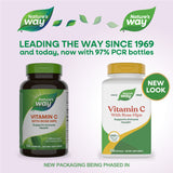 Nature's Way® | Vitamin C with Rose Hips - package updates old to new