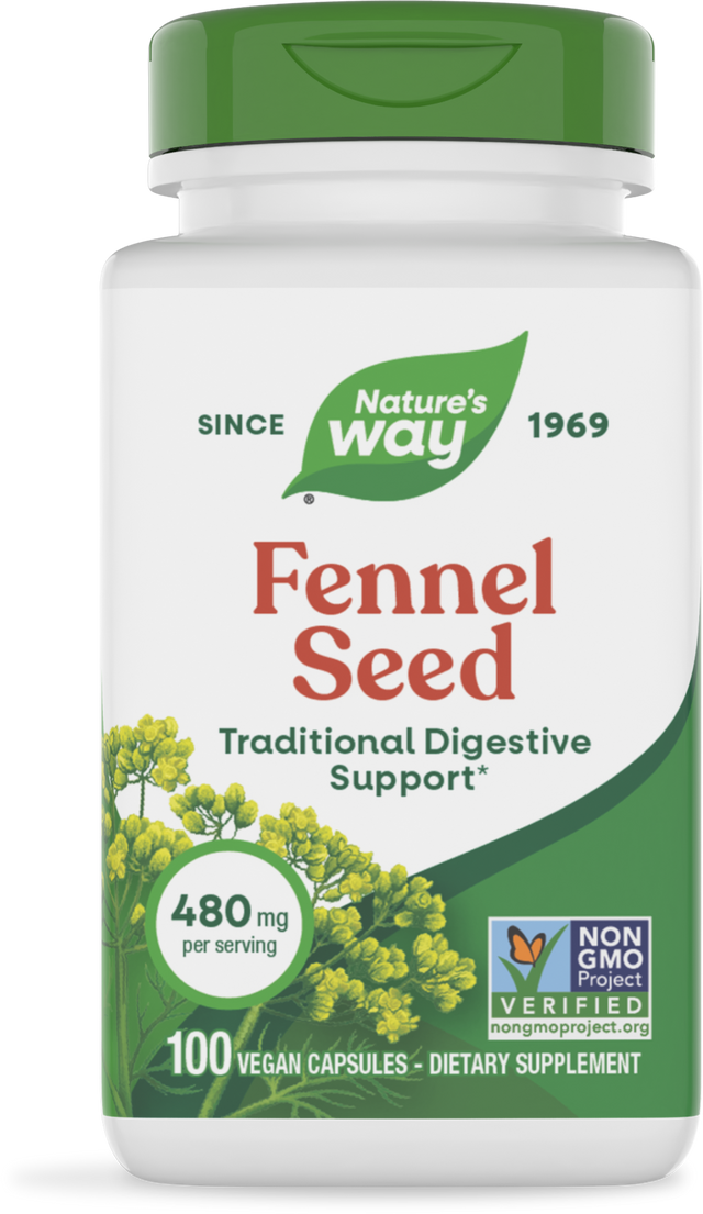 Nature's Way® | Fennel Seed, 100 capsules