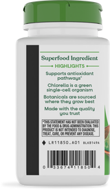 Nature's Way® | Chlorella - left side of pack