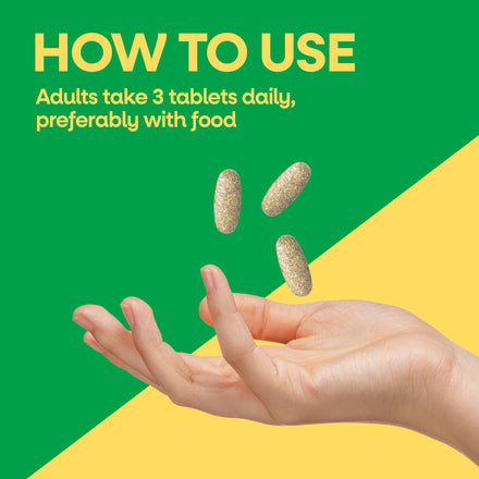 Alive!® Max3 Potency Adult Complete Multivitamin-No Added Iron Supplement Facts