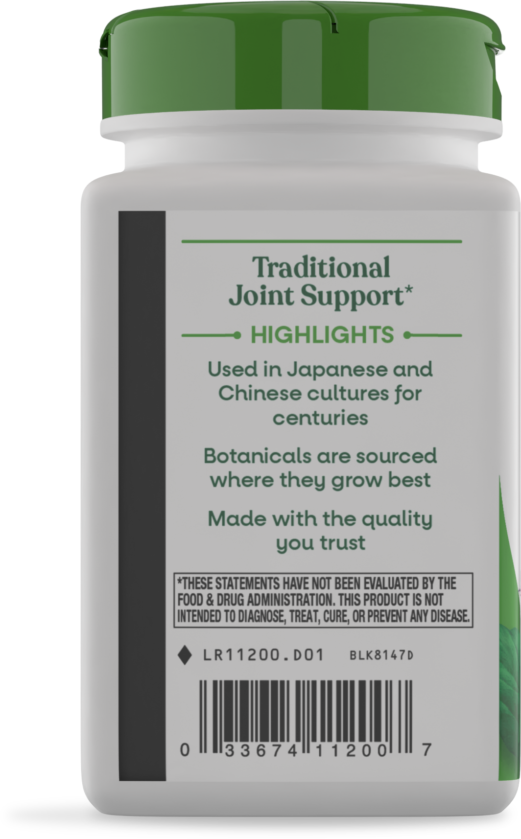 Nature's Way® | Burdock Root - left side of pack