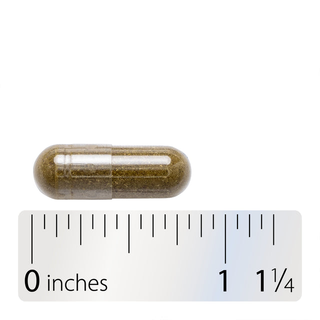 Nature's Way® | Peppermint Leaf - Capsule and ruler