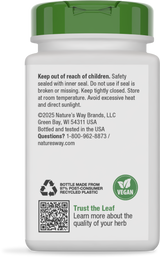 Nature's Way® | Astragalus Root - back of pack