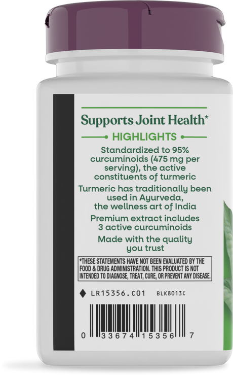 Nature's Way® | Turmeric Premium Extract - left side of pack