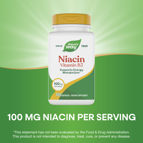 Nature's Way® | Niacin Vitamin B3