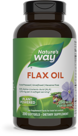 Nature's Way® | Flax Oil, 200 softgels