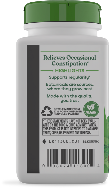 Nature's Way® | Cascara Sagrada - left side of pack