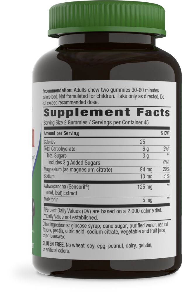 Nature's Way® | Sleep Well Gummies - right side of pack