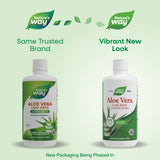 Nature's Way® | Aloe Vera Inner Leaf Gel & Juice - package updates old to new