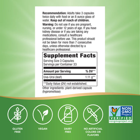 Nature's Way® | Uva Ursi Leaves