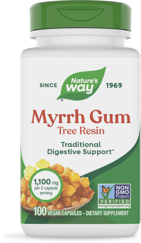 Nature's Way® | Myrrh Gum Tree Resin, 100 capsules