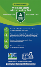 Nature's Way® | Fortify Adult Daily Pre+Probiotic - back of pack