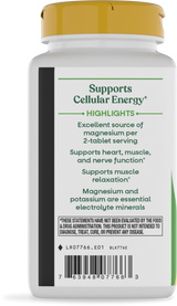 Nature's Way® | Krebs Magnesium Potassium Complex - left side of pack