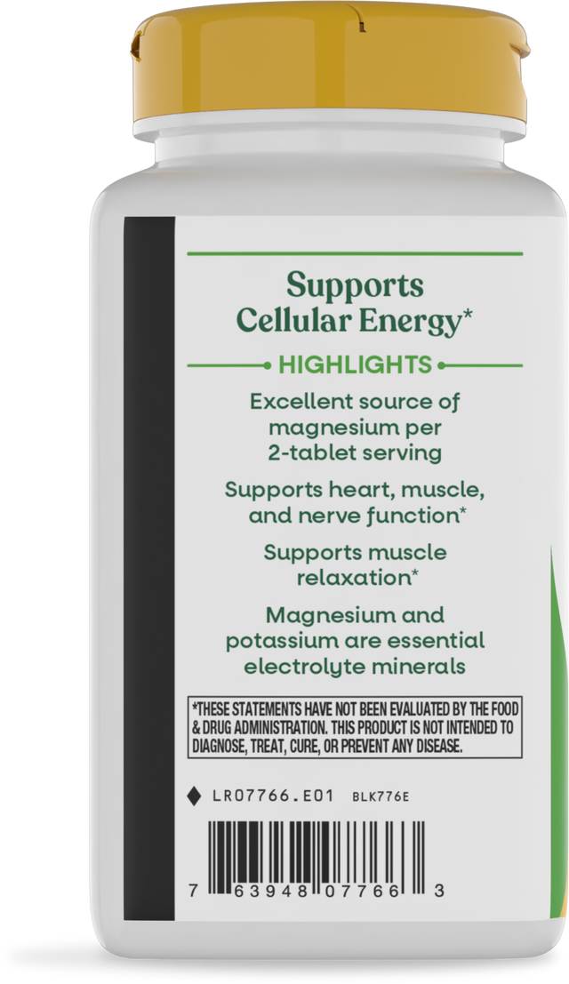 Nature's Way® | Krebs Magnesium Potassium Complex - left side of pack