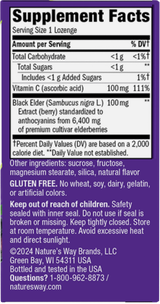 Nature's Way® | Sambucus Immune Lozenges - right side of pack