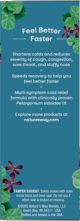 Nature's Way® | Umcka ColdCare Syrup - left side of pack