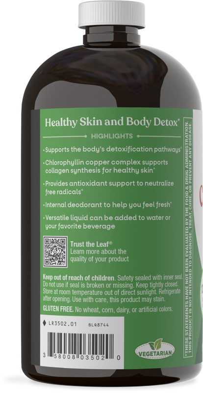 Nature's Way® | Chlorofresh Liquid Chlorophyll - left side of pack