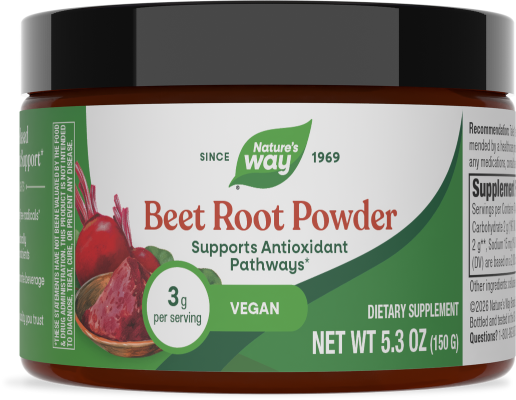 <{%PRIMARY_12127%}>Nature's Way® | Beet Root Powder, 5 oz (150 g)