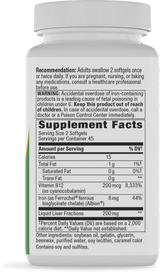 Nature's Way® | Energizing Iron - right side of pack