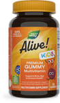 Nature's Way® | Alive! Premium Kids Gummy Multivitamin, 90 gummies, Cherry, Orange & Grape