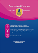 Nature's Way® | Fortify Optima Women's Advanced Care Probiotic - back of pack