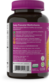 Nature's Way® | Alive! Daily Support Prenatal Gummy Multivitamin - left side of pack