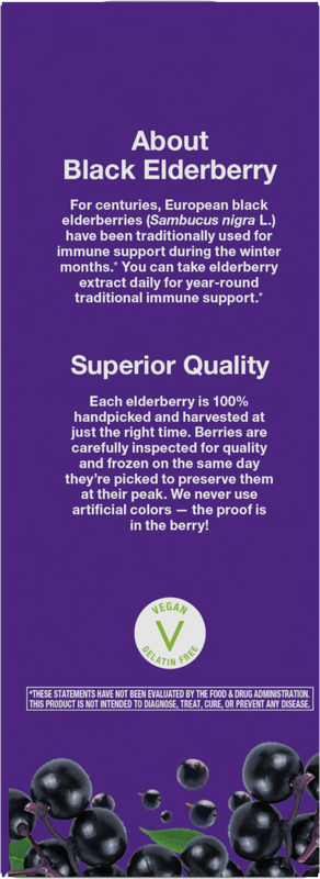 <{%360IMAGE2_15332%}>Nature's Way® | Sambucus Traditional Elderberry Immune Syrup - back of pack