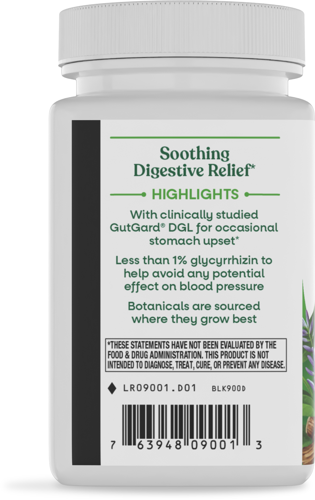 Nature's Way® | DGL - left side of pack