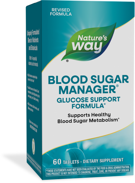 Nature's Way® | Blood Sugar Manager Tablets, 60 tablets