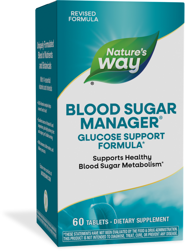 Nature's Way® | Blood Sugar Manager Tablets, 60 tablets