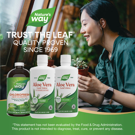Nature's Way® | Aloe Vera Inner Leaf Gel & Juice