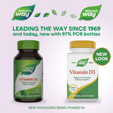 Nature's Way® | Vitamin D3 - package updates old to new