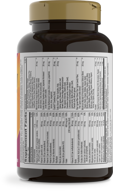 <{%360IMAGE1_13941%}>Nature's Way® | Alive! Women's 50+ Ultra Multivitamin - right side of pack