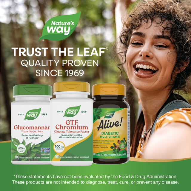 Nature's Way® | GTF Chromium Glucose Tolerance Factor