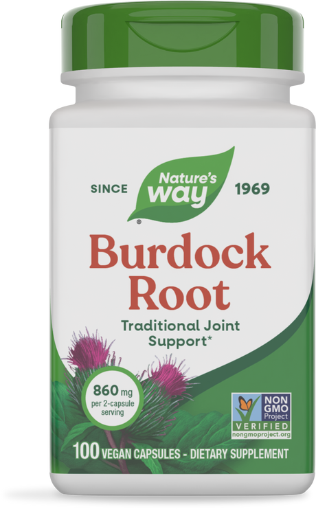 Nature's Way® | Burdock Root, 100 capsules