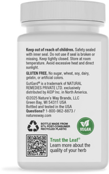 Nature's Way® | DGL Sugar Free - back of pack