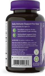 Nature's Way® | Sambucus Kids Elderberry Immune Gummies - left side of pack