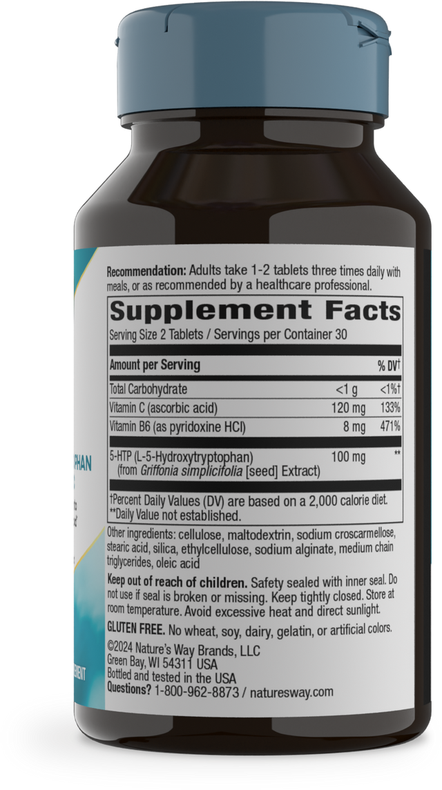Nature's Way® | 5-HTP - right side of pack