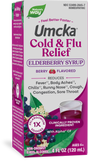 Nature's Way® | Umcka Cold & Flu Relief Elderberry Syrup, 4 fl oz (120 ml), Berry
