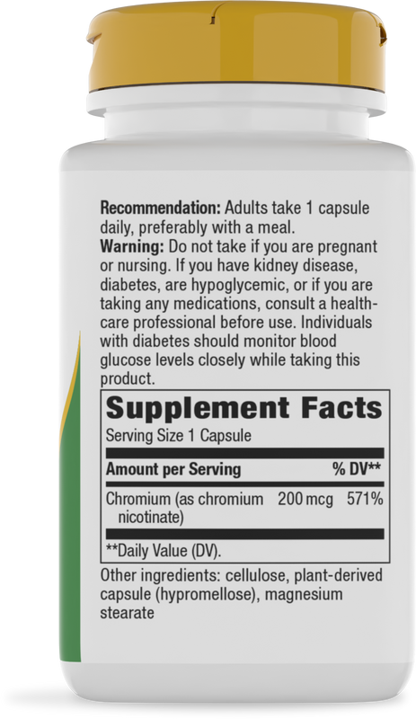 <{%360IMAGE1_41021%}>Nature's Way® | GTF Chromium Glucose Tolerance Factor - right side of pack