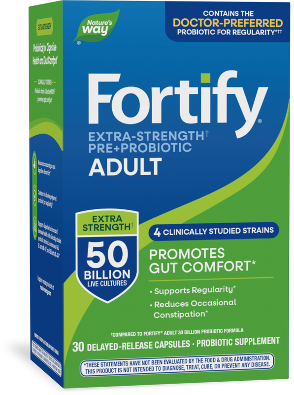 Nature's Way® | Fortify Adult Daily Pre+Probiotic, 30 capsules