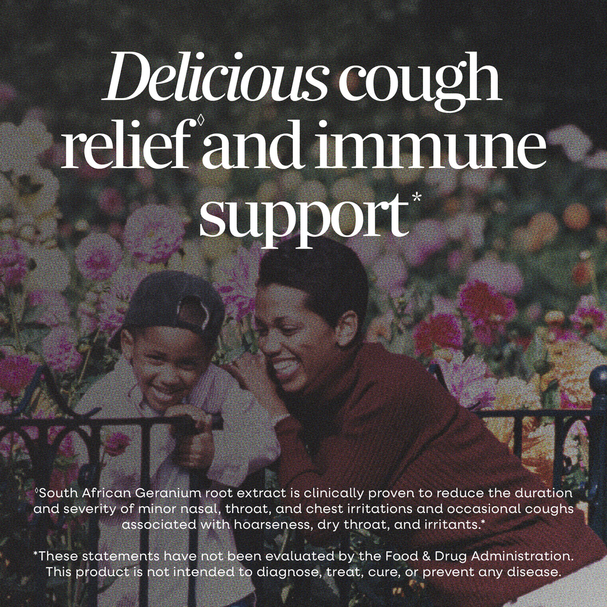 Nature's Way® | Sambucus Kids Cough Relief +♢ Immune* Elderberry Gummies