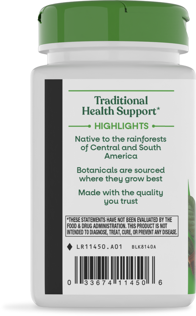 Nature's Way® | Cat's Claw Bark - left side of pack